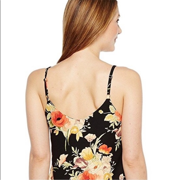 Sanctuary Floral spaghetti Printed Mini Slip Dress size xs - Picture 2 of 9